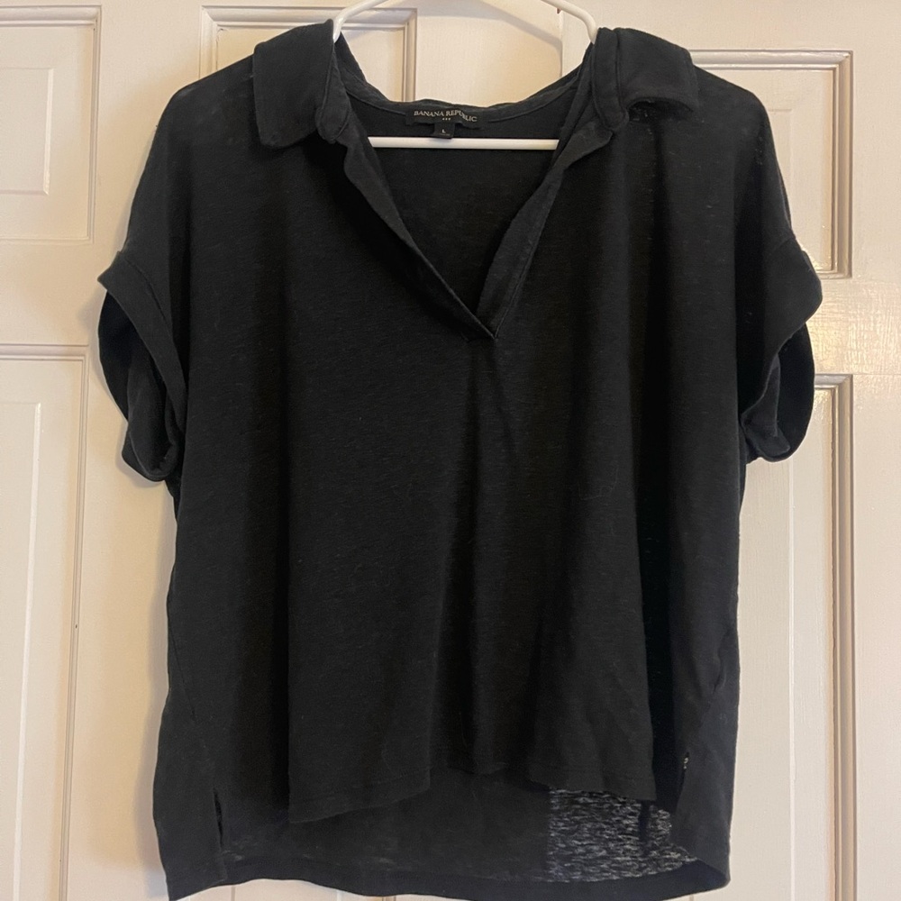 Banana Republic Black Blouse